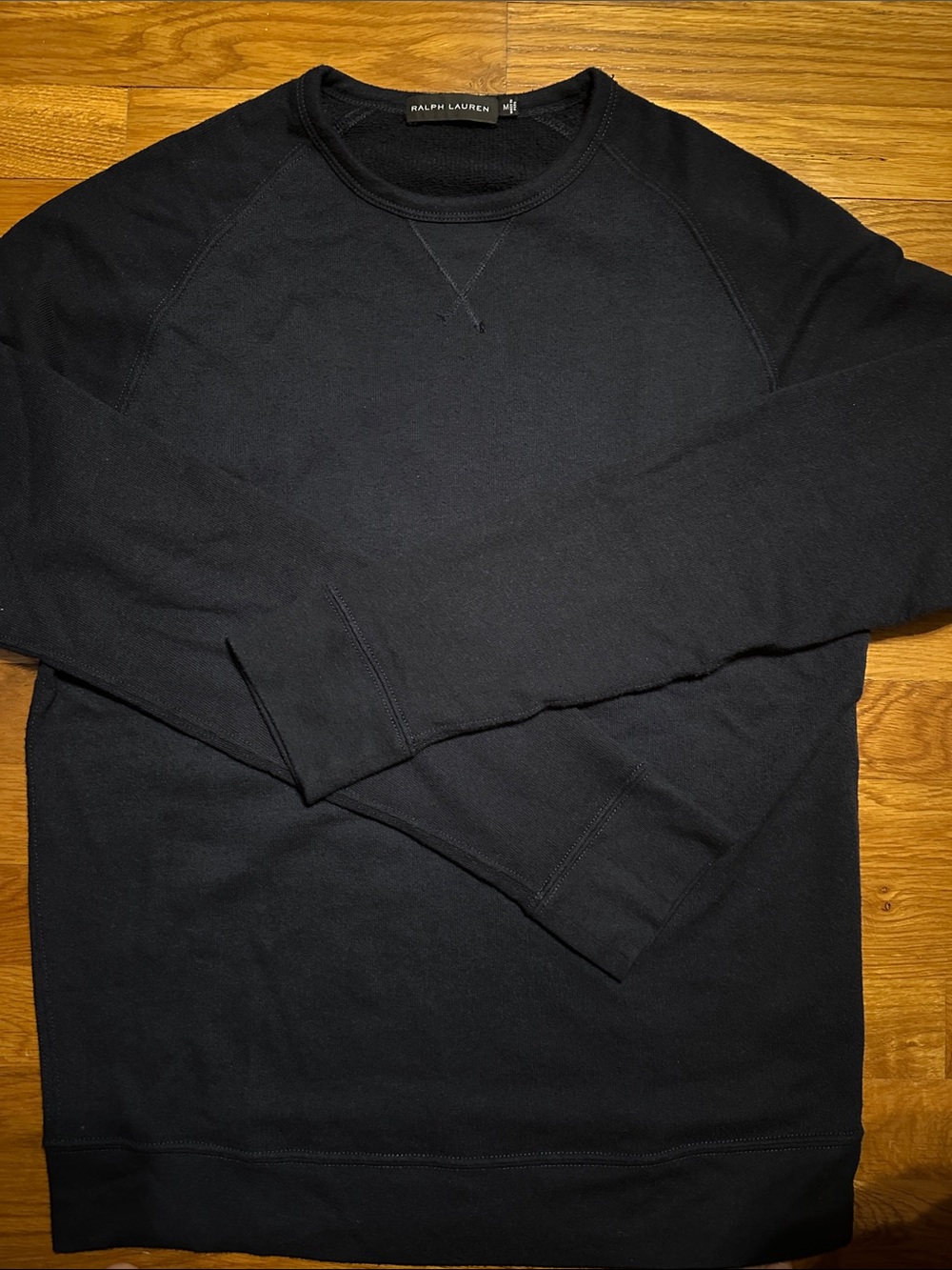 Ralph Lauren Black Label Men's Navy Crewneck Sweater - Picture 3 of 11